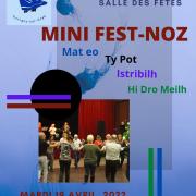 Affiche mini fest noz 19 avril 2022
